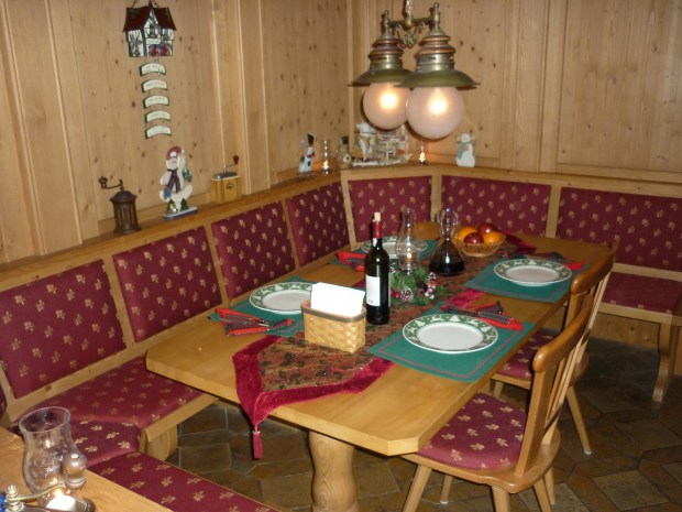 A new perspective - the table felt pretty special.