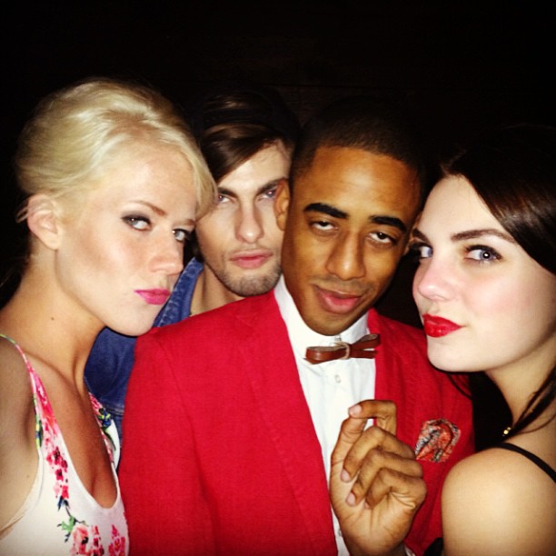 Posing at the Madison with my fellow UFG friends. Photo by Shelby Smith.