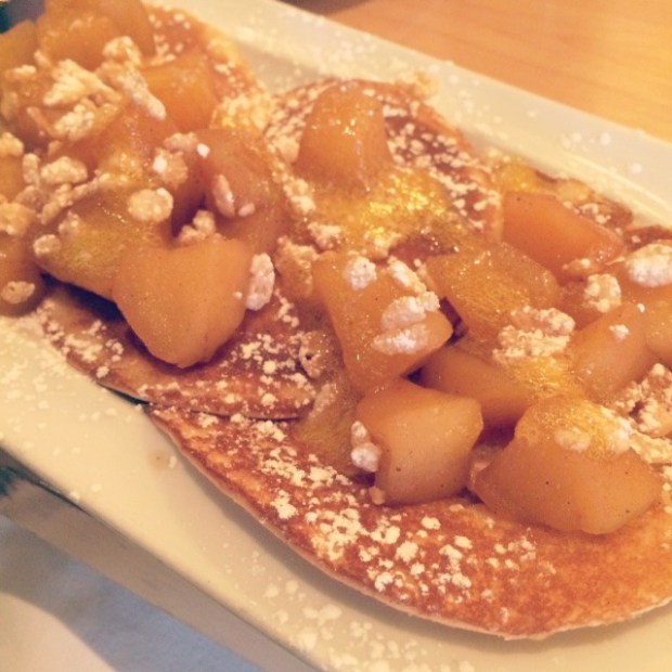 Apple pan crêpes