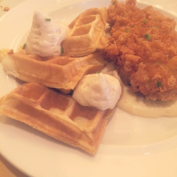Chicken & waffles