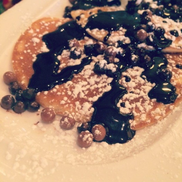 Chocolate pan crêpes