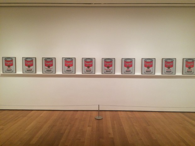 Campbell's Soup Cans, Andy Warhol, 1962