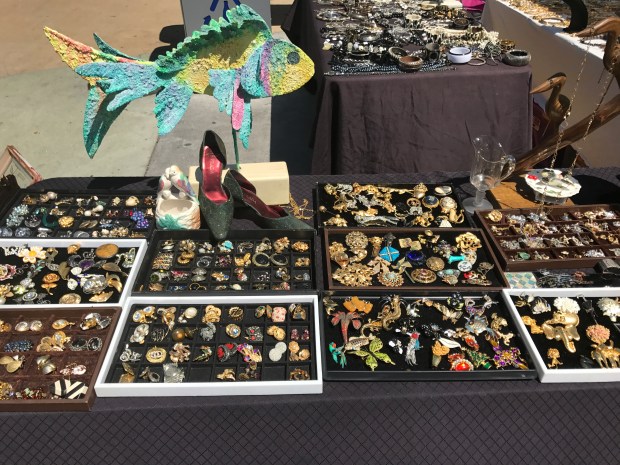 Vintage jewelry Lincoln Road Farmers' Market