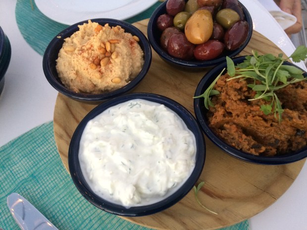 mezze plate lido bayside grill miami