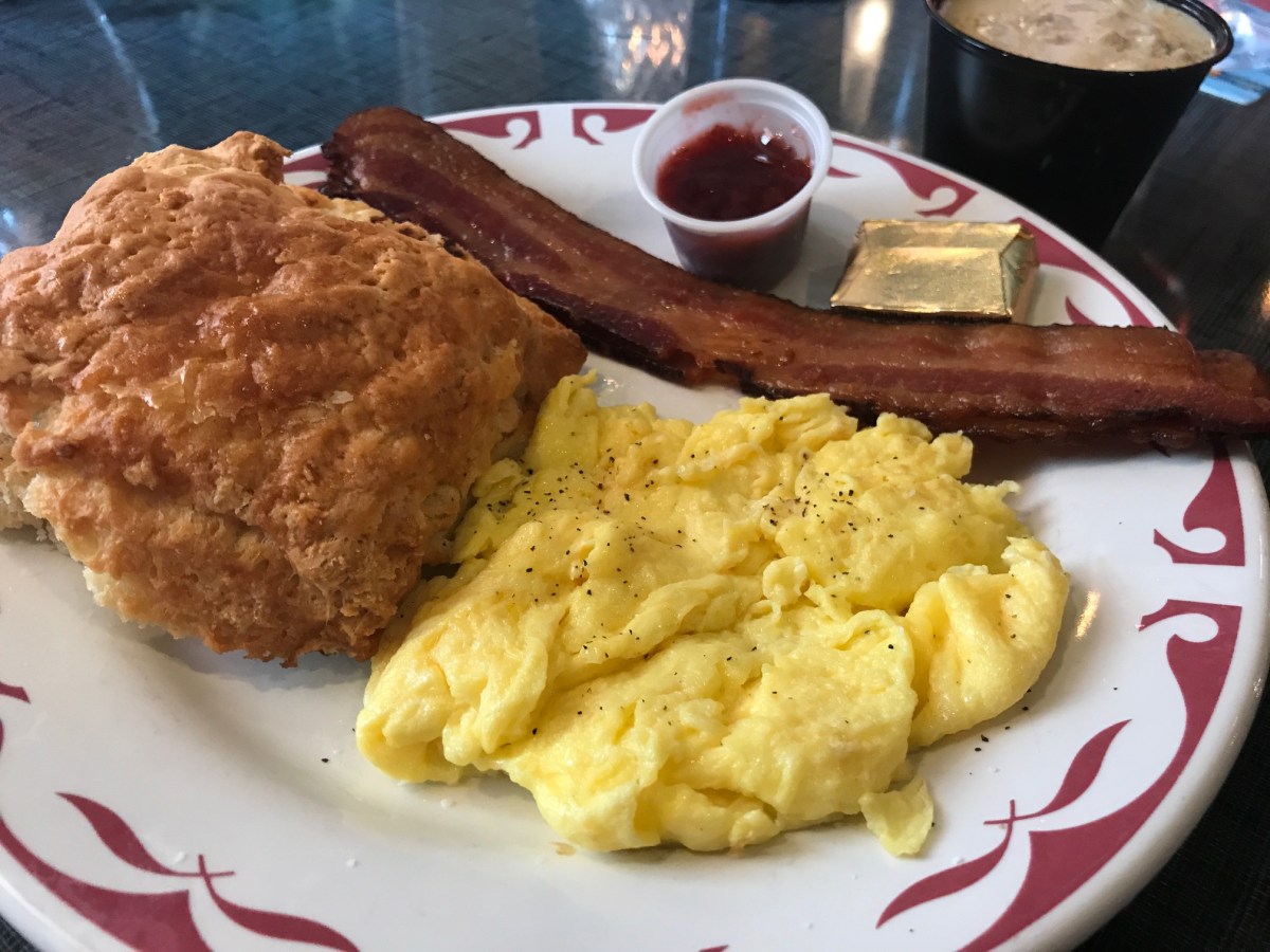 Irene's biscuit breakfast